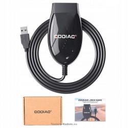 Godiag J2534 Nano xentry odis clip i inne